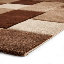 Grey/brown Rug, Stain-Resistant Rug, Geometric Modern Handmade Rug For Bedroom, & Dining Room-160Cm X 220Cm - thumbnail 7