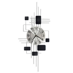 Crystals Modern Luxury Large Wall Clock  Decorative Big Clock For Living Room & Home Decor
