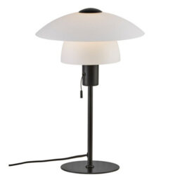 Nordlux Verona Glass Table Lamp Cord Switch Black,mains - thumbnail 2