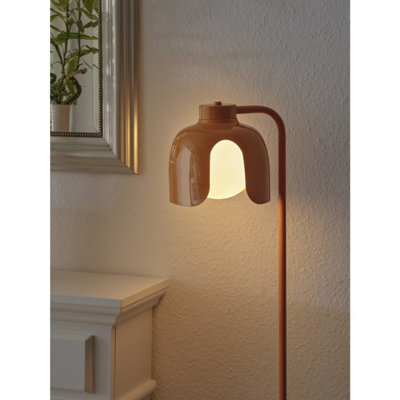 Osram Decor Corolle Floor Lamp E27 Orange Modern Designer Standing Light - image 1