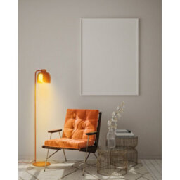 Osram Decor Corolle Floor Lamp E27 Orange Modern Designer Standing Light - thumbnail 5