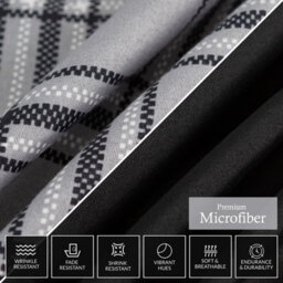Pamposh Grace King Size Duvet Cover Sets Premium Microfiber Kingsize Duvet Cover Sets 3 Pcs Ultrasoft Hypoallergenic With Zipper Closure - thumbnail 8