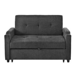 Abrihome 2 Seater Pull Out Sofa Bed Multi Functional Sleeper Loveseat With Cup Holders, Convertible Fold Out Guest Couch, Space Saving - thumbnail 6