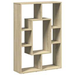 Berkfield Bookcase Sonoma Oak 63X20X90 Cm Engineered Wood - thumbnail 2