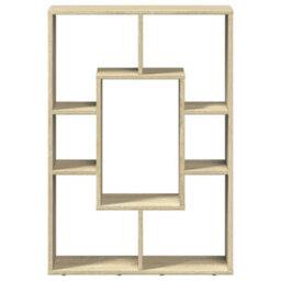 Berkfield Bookcase Sonoma Oak 63X20X90 Cm Engineered Wood - thumbnail 5