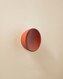 Cosmic Towel Hook, Coat Hook, Round Handle, Round Knob, Brown, Award-Winning Design, Geyser Collection