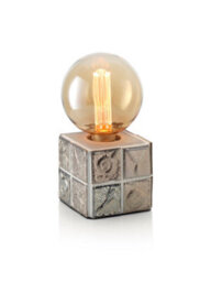 Auraglow Mysa Fossil Sea Shell Effect Stone Table Desk Lamp - Pacifico - With Ag549 - thumbnail 2
