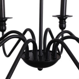 Thehotsale Metal Vintage Style 8-Light Candle Pendant Light 74Cm Dia X 186Cm H - thumbnail 6