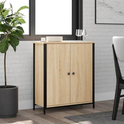 Berkfield Sideboard Sonoma Oak 70X30X80 Cm Engineered Wood - image 1