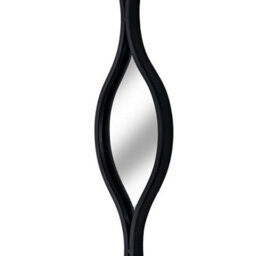 Hill Interiors Decorative Hanging Mirror - Glass - L1 X W13 X H146 Cm - Black - thumbnail 3