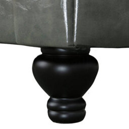 Furniture in Fashion Hertford Chesterfield Faux Leather 2 Seater Sofa In Vintage Grey - thumbnail 8