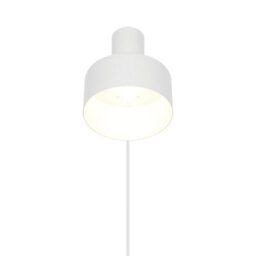 Nordlux Matis Metal Wall Light  White,plug In Or Mains - thumbnail 2