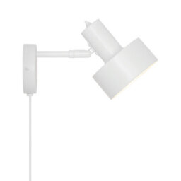 Nordlux Matis Metal Wall Light  White,plug In Or Mains - thumbnail 3