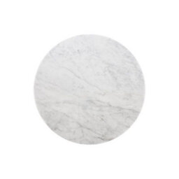 Fusion Living Tulip Set - Marble Medium Circular Table And Four Chairs With Luxurious Cushion Turquoise - thumbnail 3
