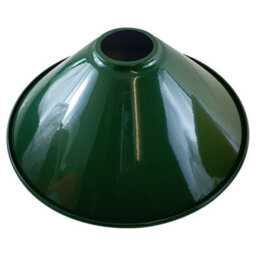 Green Ceiling Light Shade, Vintage Metal 22Cm Cone Shaped Lamp Shades Easy Fit Ceiling Pendant Lightshade For Living Rooms - thumbnail 7