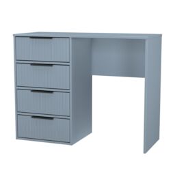 Ancona Matt Denim Blue 4 Drawer Non-Extendable Dressing Table (H)759mm (W)970mm (D)392mm - thumbnail 3