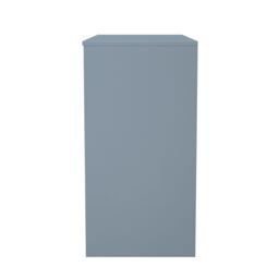 Ancona Matt Denim Blue 4 Drawer Non-Extendable Dressing Table (H)759mm (W)970mm (D)392mm - thumbnail 6