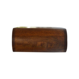Artisan Furniture Solid Wood Wall Mounted Round Chestnut Bedside, 1 Drawer, Brown - thumbnail 8