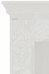 Dorel Home Malati 6 Shelf Bookcase In Mango Wood Cream - thumbnail 6