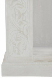Dorel Home Malati 6 Shelf Bookcase In Mango Wood Cream - thumbnail 5