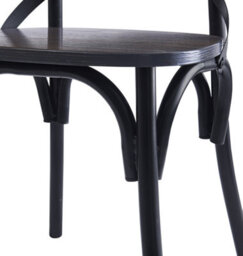 Nordlys Set Of 2 Metal And Gray Wood Dining Chairs Industrial Style Dining Room - thumbnail 8
