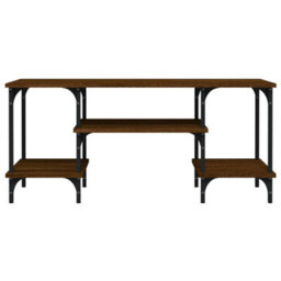 Berkfield Tv Cabinet Brown Oak 102X35X45.5 Cm Engineered Wood - thumbnail 5