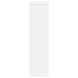 Berkfield Room Divider White 100X33X125.5 Cm Engineered Wood - thumbnail 5