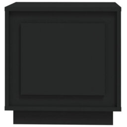 Vidaxl Bedside Cabinets 2 Pcs Black 44X35X45 Cm Engineered Wood - thumbnail 7