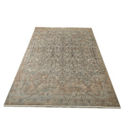 Beige Abstract Kilim Traditional Rug Easy To Clean Living Room And Bedroom-200Cm X 290Cm - thumbnail 4