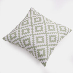 Ohs 2 X Geometric Cushion Cover 45 X 45Cm - Sage - thumbnail 8