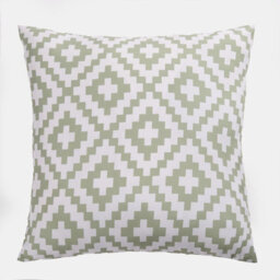 Ohs 2 X Geometric Cushion Cover 45 X 45Cm - Sage - thumbnail 7