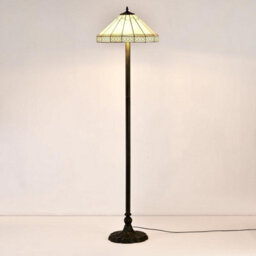 Belofay Stained Glass Handmade Mission Tiffany Floor Lamps For Living Room, Bedroom And Lounge (16-Inches) - thumbnail 2