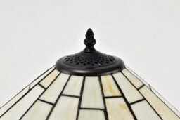 Belofay Stained Glass Handmade Mission Tiffany Floor Lamps For Living Room, Bedroom And Lounge (16-Inches) - thumbnail 3