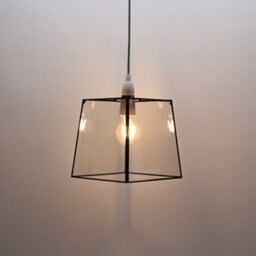 Pagazzi Lighting Pagazzi Sable Matte Black Glass Easy-Fit Pendant - thumbnail 3