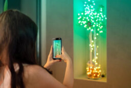 Twinkly Strings Usb-C 200 Star-Shaped Rgb Leds, Green Wire - thumbnail 5