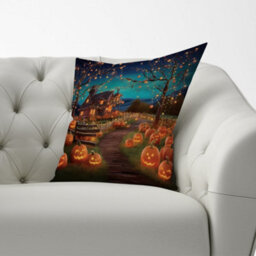 Warren Reed Designer Cow On A Beach Holiday Cushions 60Cm X 60Cm - thumbnail 2