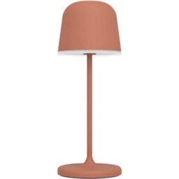 Loops Stylish Modern Orange Led Table Lamp For Indoor Home Decor