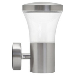 Long Life Lamps Company Modern Led Single Outdoor Wall Light Stainless Steel Zlc337 With 5W Led Candle Ww - thumbnail 5