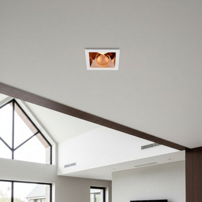 Ultra Beam Lighting Ultrabeam 5 Watt Rose Gold Dimmable Square Led Downlight - image 1