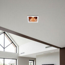 Ultra Beam Lighting Ultrabeam 5 Watt Rose Gold Dimmable Square Led Downlight