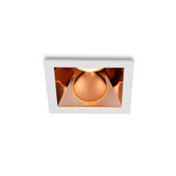 Ultra Beam Lighting Ultrabeam 5 Watt Rose Gold Dimmable Square Led Downlight - thumbnail 2