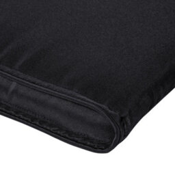 Outsunny Garden Sun Lounger Cushion Only, Recliner Pad With Pillow, Black - thumbnail 8