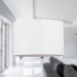 First Choice Lighting White 25Cm Ceiling Light Shade - thumbnail 2