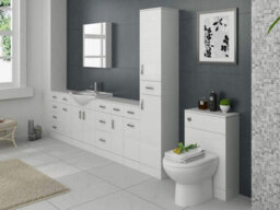 Veebath Mars Flatpack Tall Boy 350X300mm,mars Tall Boy Unit - thumbnail 4