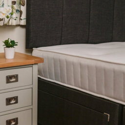 Divan Base Direct Pearl Orthopaedic Comfort Sprung Divan Bed Set 6Ft Super King 4 Drawers  - Naples Slate - thumbnail 2
