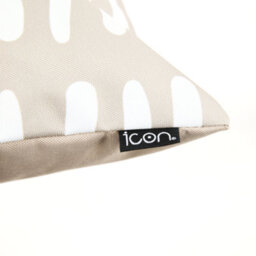 icon Indoor And Outdoor Mark Making Waterproof Filled Cushion 4X Stone - thumbnail 4