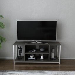 Decorotika Rinaldo Tv Stand Tv Unit For Tv's Up To 63 Inch White Wenge - thumbnail 1