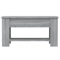 Vidaxl Coffee Table Grey Sonoma 101X49X52 Cm Engineered Wood - thumbnail 4