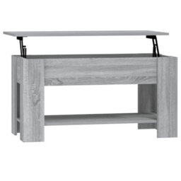 Vidaxl Coffee Table Grey Sonoma 101X49X52 Cm Engineered Wood - thumbnail 2