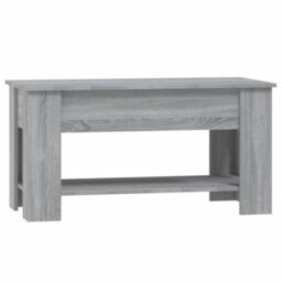Vidaxl Coffee Table Grey Sonoma 101X49X52 Cm Engineered Wood - thumbnail 3